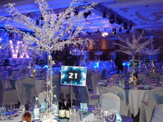 CRYSTAL TREES CENTREPIECE