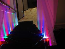 party dots stairway